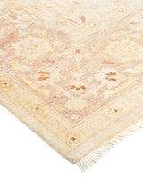 One-of-a-Kind Imported Hand-knotted Area Rug  - Ivory, 6' 1" x 12' 5" - Modern Rug Importers