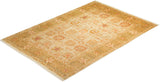 One-of-a-Kind Imported Hand-knotted Area Rug  - Ivory, 6' 1" x 8' 10" - Modern Rug Importers