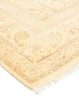 One-of-a-Kind Imported Hand-knotted Area Rug  - Ivory, 6' 1" x 9' 0" - Modern Rug Importers