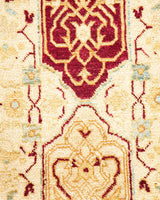 One-of-a-Kind Imported Hand-Knotted Area Rug  - Ivory, 6' 1" x 9' 0" - Modern Rug Importers