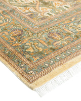 One-of-a-Kind Imported Hand-knotted Area Rug  - Ivory, 6' 1" x 9' 3" - Modern Rug Importers
