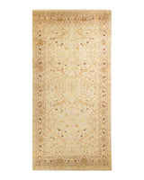 One-of-a-Kind Imported Hand-knotted Area Rug  - Ivory, 6' 2" x 12' 3" - Modern Rug Importers
