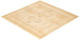 One-of-a-Kind Imported Hand-knotted Area Rug  - Ivory, 6' 2" x 6' 3" - Modern Rug Importers