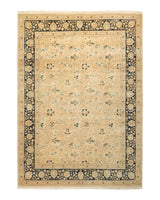 One-of-a-Kind Imported Hand-knotted Area Rug  - Ivory, 6' 2" x 8' 6" - Modern Rug Importers