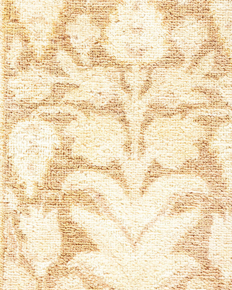 One-of-a-Kind Imported Hand-Knotted Area Rug  - Ivory, 6' 2" x 9' 1" - Modern Rug Importers