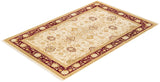 One-of-a-Kind Imported Hand-knotted Area Rug  - Ivory, 6' 2" x 9' 5" - Modern Rug Importers