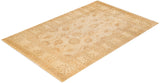 One-of-a-Kind Imported Hand-knotted Area Rug  - Ivory, 6' 2" x 9' 7" - Modern Rug Importers