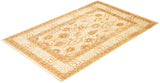 One-of-a-Kind Imported Hand-knotted Area Rug  - Ivory, 6' 3" x 9' 7" - Modern Rug Importers