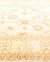 One-of-a-Kind Imported Hand-knotted Area Rug  - Ivory, 6' 4" x 8' 10" - Modern Rug Importers