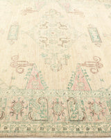 One-of-a-Kind Imported Hand-knotted Area Rug  - Ivory, 6' 5" x 9' 0" - Modern Rug Importers