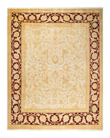 One-of-a-Kind Imported Hand-knotted Area Rug  - Ivory, 8' 0" x 10' 0" - Modern Rug Importers