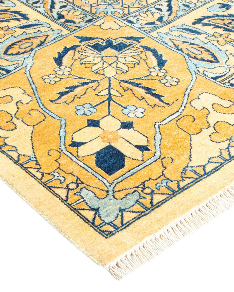 One-of-a-Kind Imported Hand-knotted Area Rug  - Ivory, 8' 0" x 10' 2" - Modern Rug Importers