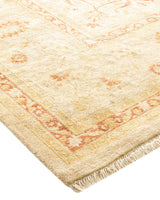 One-of-a-Kind Imported Hand-Knotted Area Rug  - Ivory, 8' 0" x 10' 3" - Modern Rug Importers