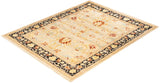 One-of-a-Kind Imported Hand-knotted Area Rug  - Ivory, 8' 0" x 10' 4" - Modern Rug Importers