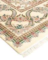 One-of-a-Kind Imported Hand-knotted Area Rug  - Ivory,  8' 0" x 10' 6" - Modern Rug Importers