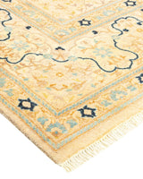 One-of-a-Kind Imported Hand-knotted Area Rug  - Ivory,  8' 0" x 14' 1" - Modern Rug Importers