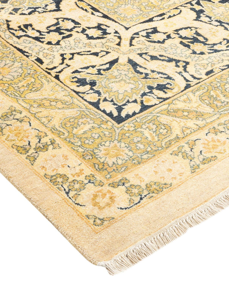 One-of-a-Kind Imported Hand-knotted Area Rug  - Ivory, 8' 0" x 17' 5" - Modern Rug Importers