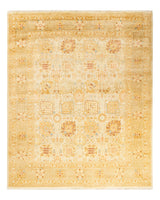One-of-a-Kind Imported Hand-knotted Area Rug  - Ivory, 8' 0" x 9' 10" - Modern Rug Importers