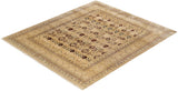 One-of-a-Kind Imported Hand-knotted Area Rug  - Ivory,  8' 0" x 9' 5" - Modern Rug Importers