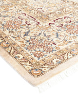 One-of-a-Kind Imported Hand-knotted Area Rug  - Ivory,  8' 1" x 10' 0" - Modern Rug Importers