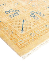 One-of-a-Kind Imported Hand-knotted Area Rug  - Ivory,  8' 1" x 10' 3" - Modern Rug Importers