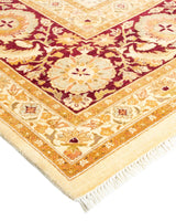 One-of-a-Kind Imported Hand-Knotted Area Rug  - Ivory, 8' 1" x 10' 4" - Modern Rug Importers