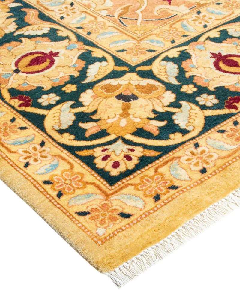 One-of-a-Kind Imported Hand-Knotted Area Rug  - Ivory, 8' 1" x 10' 5" - Modern Rug Importers