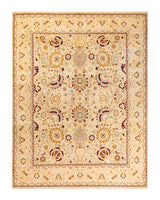 One-of-a-Kind Imported Hand-Knotted Area Rug  - Ivory, 8' 1" x 10' 6" - Modern Rug Importers