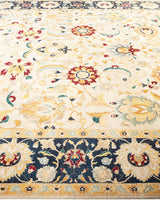 One-of-a-Kind Imported Hand-knotted Area Rug  - Ivory, 8' 1" x 10' 7" - Modern Rug Importers