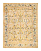 One-of-a-Kind Imported Hand-knotted Area Rug  - Ivory,  8' 1" x 10' 9" - Modern Rug Importers