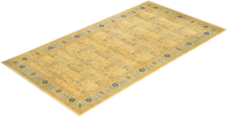 One-of-a-Kind Imported Hand-knotted Area Rug  - Ivory, 8' 1" x 15' 5" - Modern Rug Importers