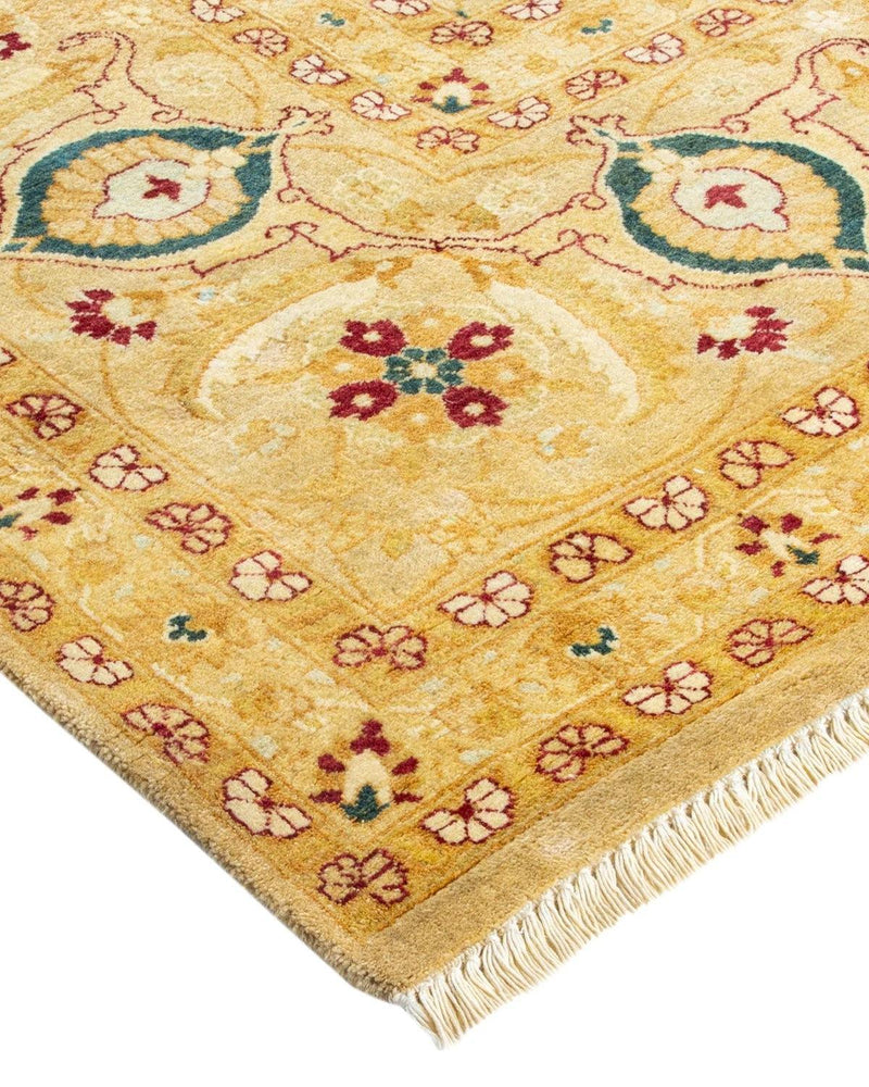 One-of-a-Kind Imported Hand-knotted Area Rug  - Ivory, 8' 1" x 15' 8" - Modern Rug Importers
