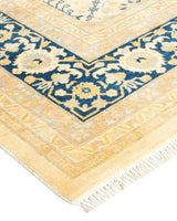 One-of-a-Kind Imported Hand-knotted Area Rug  - Ivory, 8' 1" x 8' 1" - Modern Rug Importers