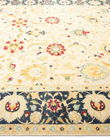 One-of-a-Kind Imported Hand-knotted Area Rug  - Ivory, 8' 1" x 9' 6" - Modern Rug Importers