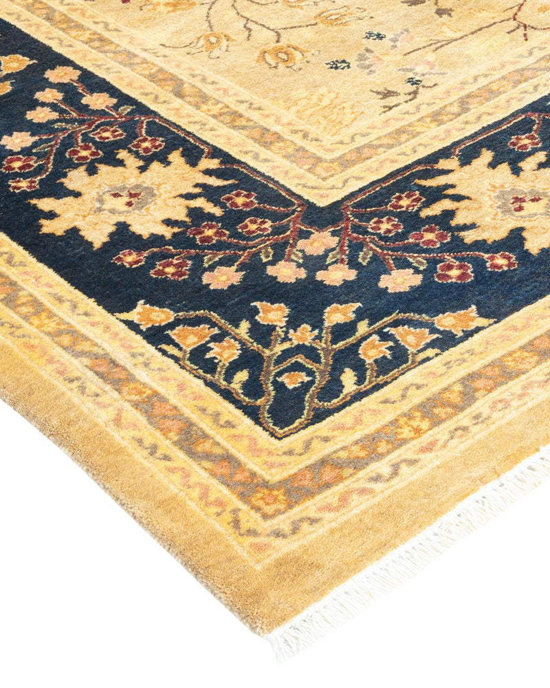 One-of-a-Kind Imported Hand-knotted Area Rug  - Ivory, 8' 1" x 9' 9" - Modern Rug Importers