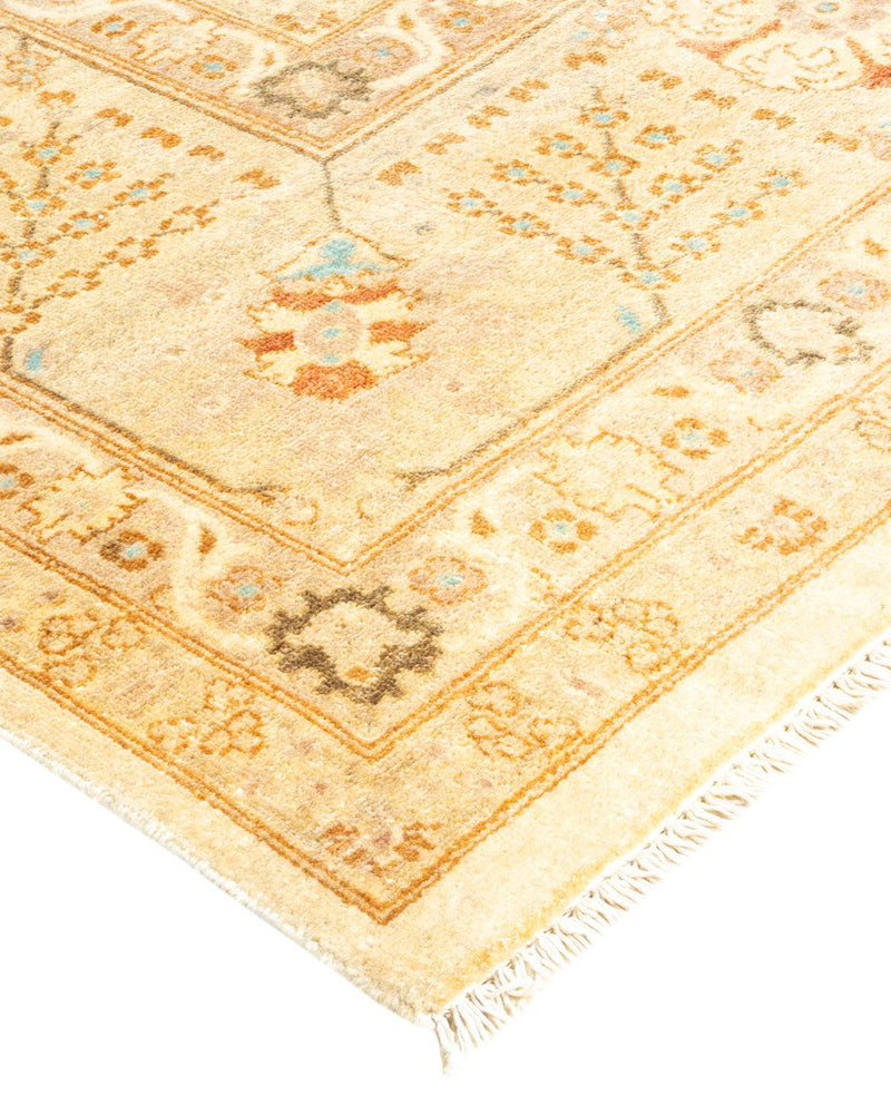 One-of-a-Kind Imported Hand-knotted Area Rug  - Ivory,  8' 10" x 11' 10" - Modern Rug Importers