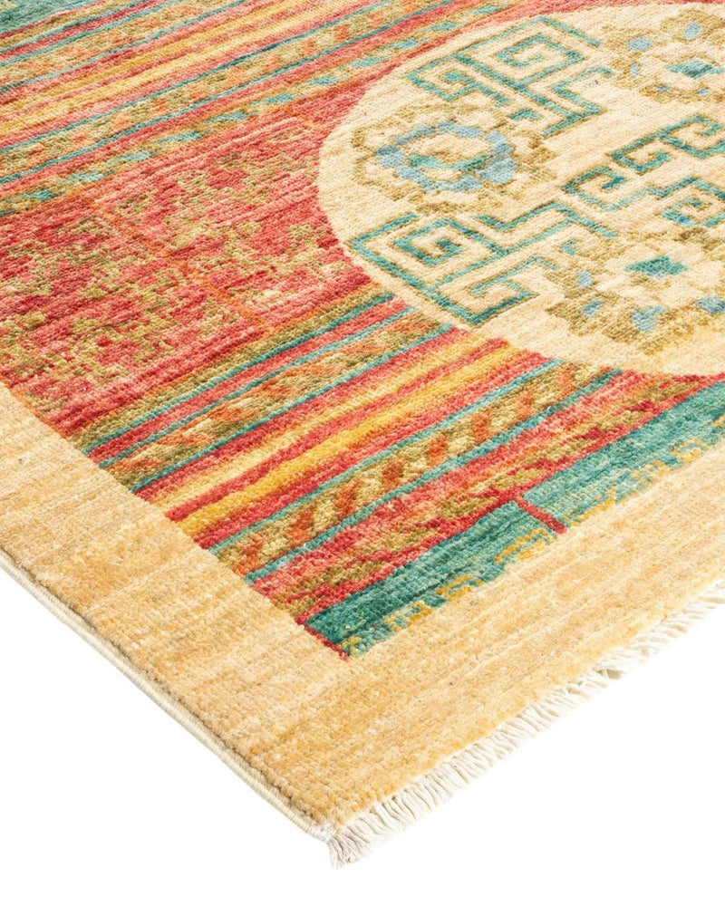 One-of-a-Kind Imported Hand-knotted Area Rug  - Ivory, 8' 10" x 11' 8" - Modern Rug Importers