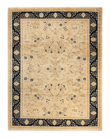 One-of-a-Kind Imported Hand-Knotted Area Rug  - Ivory, 8' 10" x 12' 0" - Modern Rug Importers