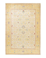 One-of-a-Kind Imported Hand-knotted Area Rug  - Ivory, 8' 10" x 13' 0" - Modern Rug Importers