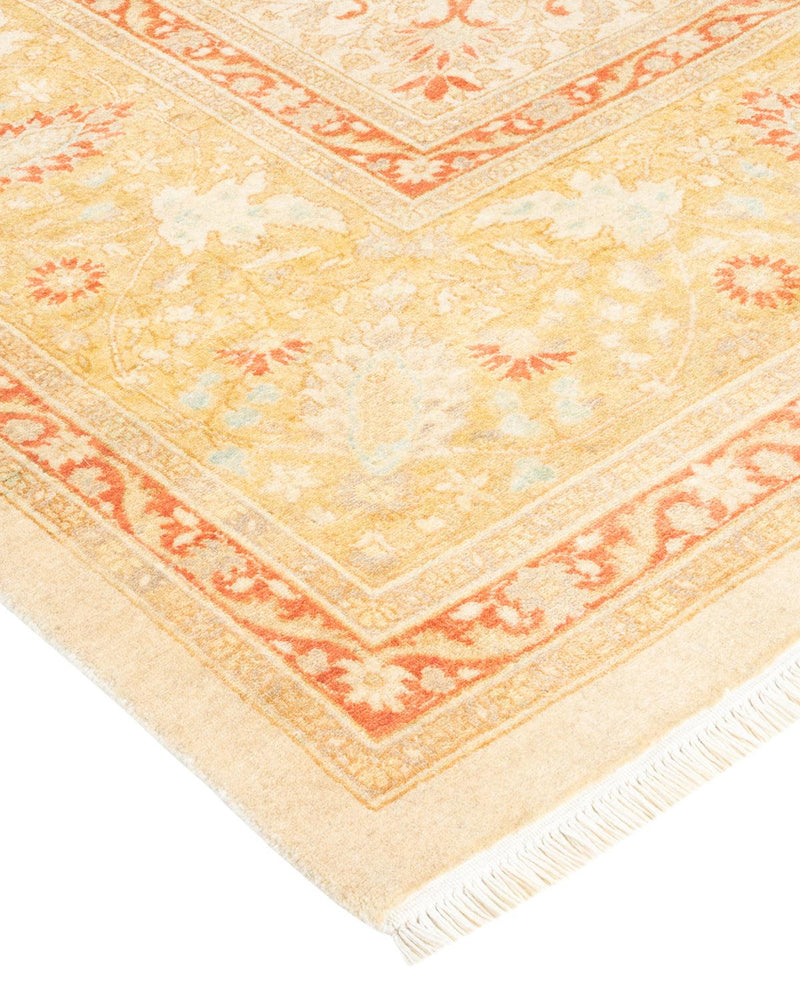 One-of-a-Kind Imported Hand-knotted Area Rug  - Ivory, 8' 2" x 10' 3" - Modern Rug Importers