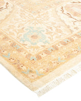 One-of-a-Kind Imported Hand-Knotted Area Rug  - Ivory, 8' 2" x 10' 5" - Modern Rug Importers