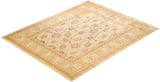 One-of-a-Kind Imported Hand-Knotted Area Rug  - Ivory, 8' 3" x 10' 1" - Modern Rug Importers