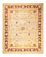 One-of-a-Kind Imported Hand-knotted Area Rug  - Ivory, 8' 3" x 10' 4" - Modern Rug Importers