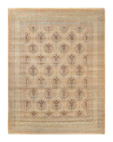 One-of-a-Kind Imported Hand-Knotted Area Rug  - Ivory, 8' 3" x 10' 8" - Modern Rug Importers
