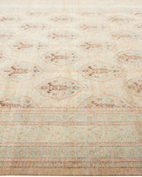 One-of-a-Kind Imported Hand-Knotted Area Rug  - Ivory, 8' 3" x 10' 8" - Modern Rug Importers