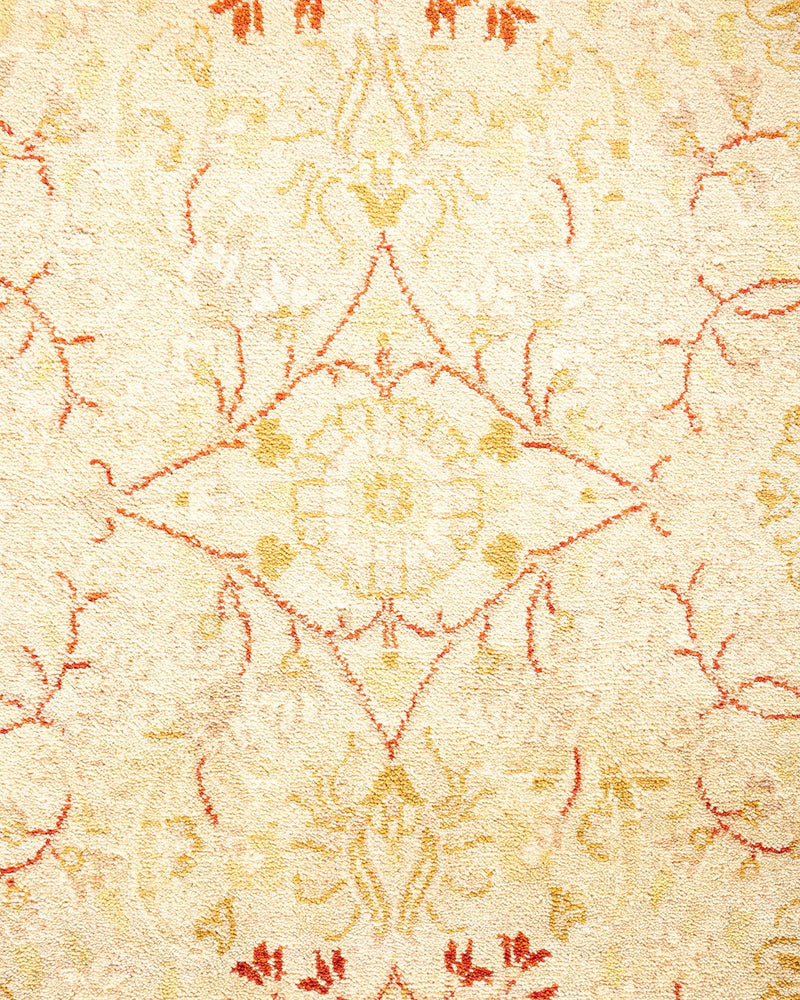 One-of-a-Kind Imported Hand-knotted Area Rug  - Ivory,  8' 3" x 14' 8" - Modern Rug Importers