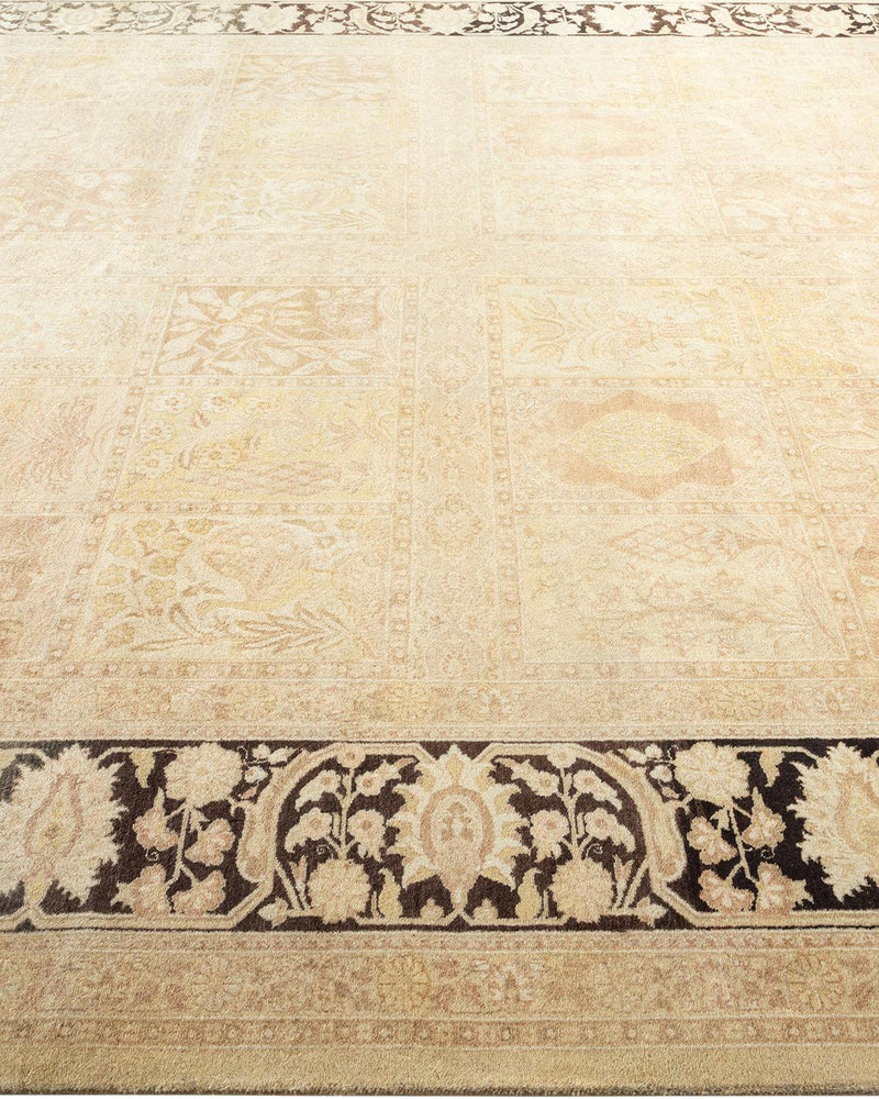 One-of-a-Kind Imported Hand-knotted Area Rug  - Ivory,  8' 4" x 10' 6" - Modern Rug Importers