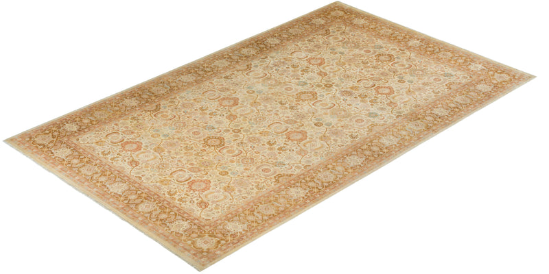 One-of-a-Kind Imported Hand-knotted Area Rug  - Ivory, 8' 4" x 13' 9" - Modern Rug Importers