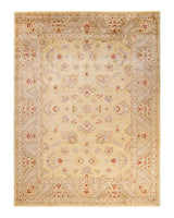 One-of-a-Kind Imported Hand-knotted Area Rug  - Ivory, 8' 7" x 11' 5" - Modern Rug Importers