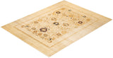 One-of-a-Kind Imported Hand-Knotted Area Rug  - Ivory, 9' 0" x 11' 9" - Modern Rug Importers